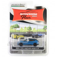68050F-GRL FORD Mustang Mach-E GT Performance Edition with Nite Pony Package 2023 Vapor Blue, 1:64